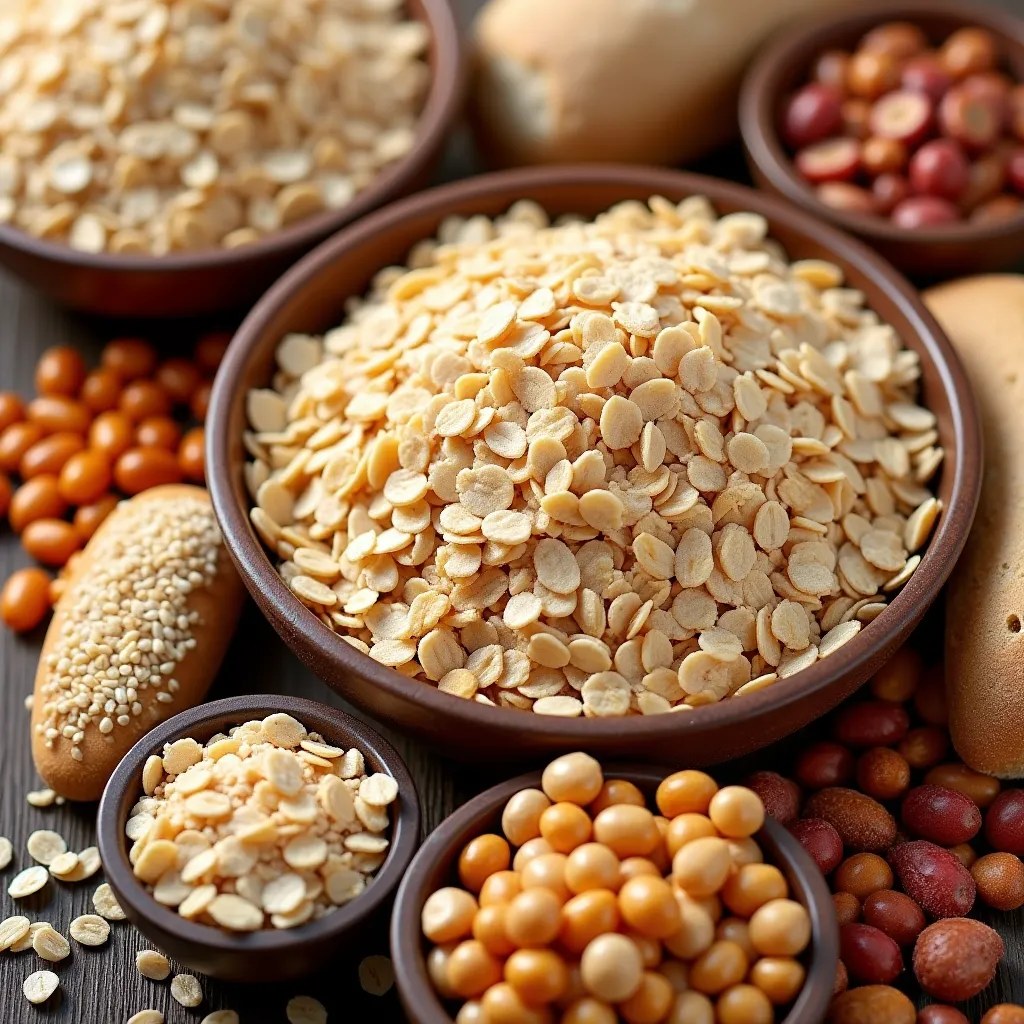 Cereale integrale și leguminoase pentru fibre